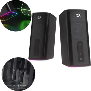 Imagem de Caixa de Som Gamer Redragon GS814 Connie RGB Bluetooth P2 3,5mm USB, p