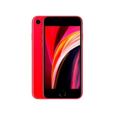 Imagem de iPhone SE Apple 128GB (PRODUCT)RED 4,7 12MP iO, 128GB, Red