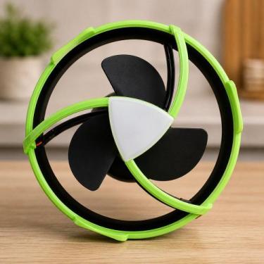 Imagem de Mini Ventilador de Barraca com Luz LED 400 Lúmens e USB Recarregável N