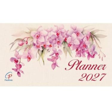 Imagem de Agenda profissional flores (Planner) 2027 - PAULINAS