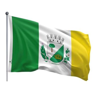 Imagem de Bandeira do Município de Arapiraca Uma Face Estampada Tamanho 70x100cm