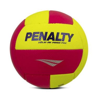 Imagem de Bola de Vôlei Penalty Praia Pro X Profissional, ÚNICO, Amarelo