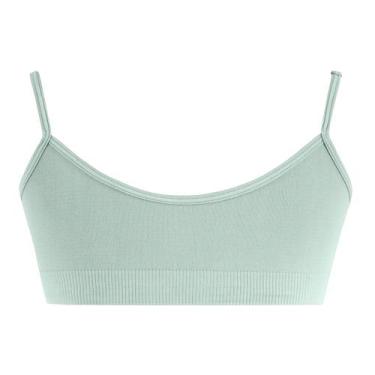 Imagem de Sutiã Top Infantil com Alça sem Costura Verde - Zee Rucci, P