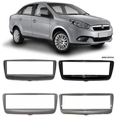 Imagem de Moldura De Painel 1 Din Grand Siena 2013 à 2022 - Para CD DVD MP3 (BLACK PIANO)