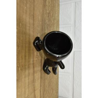 Imagem de Vaso Bob Decorativo De Parede - Preto