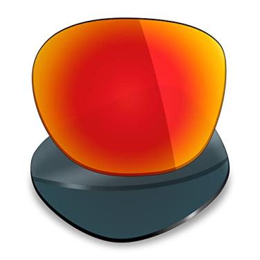 Imagem de Mryok Lentes de substituição polarizadas para Smith Sofisticate - Vermelho fogo