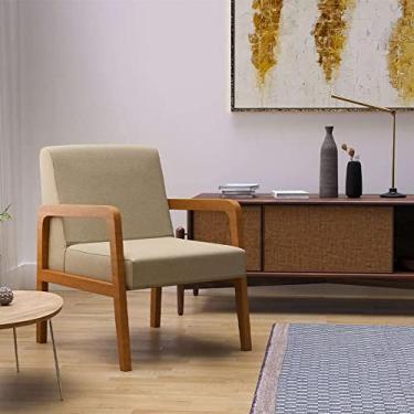 Imagem de Poltrona Ottawa Linho Bege