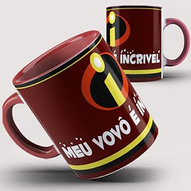 Imagem de Caneca Vermelha Meu Vovô é Incrível 27ia