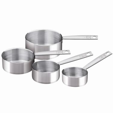 Imagem de Medidor tipo Xícara Brinox Top 2203/301 em Aço Inox – 4 Peças 