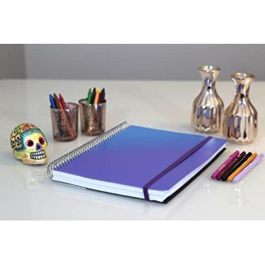 Imagem de Confetti - Caderno Universitário Splash 10x1 160 Folhas Pautado Capa Roxo