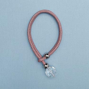 Imagem de 1 peça de cristal frisado cortina de borla tieback quarto acessórios suportes de cortinas fivela corda decoração de casa talão cortina de atadura, I, 1 peça