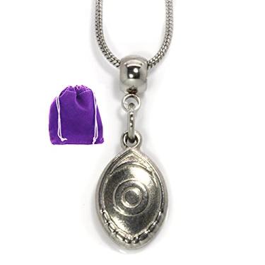 Imagem de Joias com olho turco e lindo pingente de olho turco ou colar de olho turco para mulheres e homens como colar de olho turco de aço inoxidável prateado é joia de olho turco para mulheres e homens como proteção contra o mal, Aço inoxidável, Sem pedra preciosa