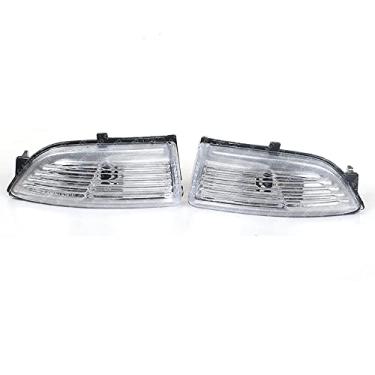 Imagem de JESYMBX Para Ford Everest Ranger 2012 2013 2016 2017 Par de luzes de sinalização do espelho retrovisor dianteiro e lâmpada lateral virada