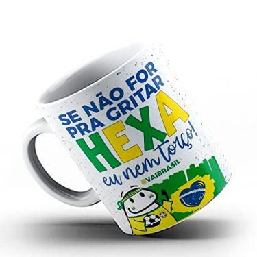Imagem de Caneca Flork Futebol seleção Brasil Nem torço 1