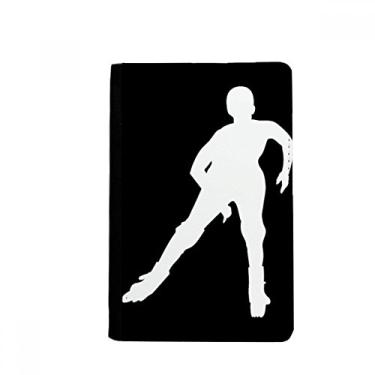 Imagem de Carteira para passaporte com contorno preto para esportes de inverno Notecase Burse capa para cartão, Multicolor