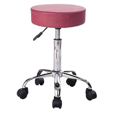 Imagem de cadeira de escritório mesa de escritório e cadeira cadeira de massagem rotativa cadeira de trabalho de elevação pneumática hidráulica cadeira de trabalho (cor: rosa) needed