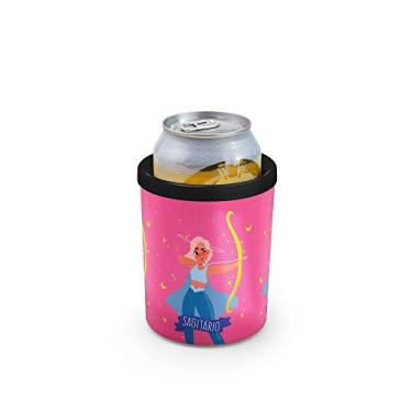 Imagem de Porta Latas 350ml SIGNOS - Sagitário - Rosa