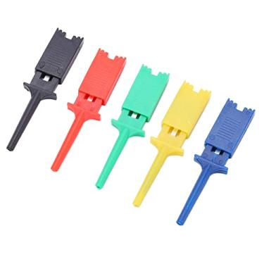Imagem de Conjunto de Clipes de Gancho de Teste Plano Gancho de Teste Elétrico Tipo de Braçadeira de Peças de Reposição Acessórios para Instrumentos Eletrônicos