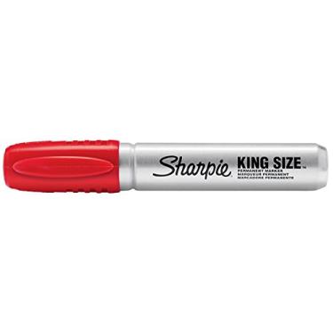 Imagem de SAN15002 - Marcador permanente Sharpie King Size, vermelho