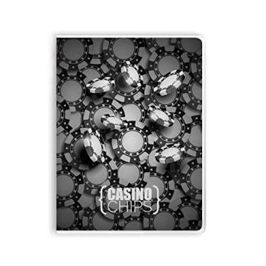 Imagem de Diário de capa macia com estampa de cassino com muitos chips