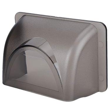 Imagem de Capa de chuva com controle de acesso, capa de chuva cinza à prova de chuva, prática e durável para porta de casa