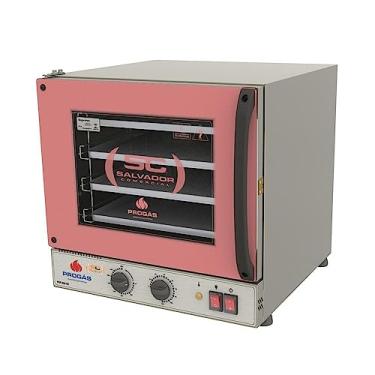 Imagem de Forno Turbo Elétrico Fast Oven Prp-004 G2 Rosa Progás 220v