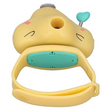 Imagem de Mini relógio de umidificador infantil, mini umidificador USB leve para sala de estar para viagens (amarelo)
