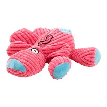Imagem de JAMBO PET Brinquedo Para Cachorro Pelúcia Dog Rest Para Cães Mordedor Com Apito Interno, Livre De Substâncias Tóxicas E Design Fofo (Rosa)