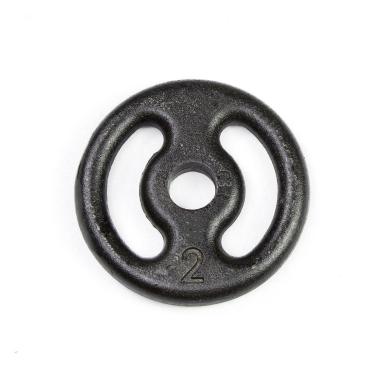 Imagem de Anilha 2kg Vazada De Ferro Jfit-Unissex