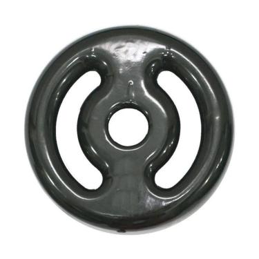 Imagem de Anilha Deveras Revestida Vazada Emborrachada 5Kg Cores Sortidas - Ref 5kg-Unissex