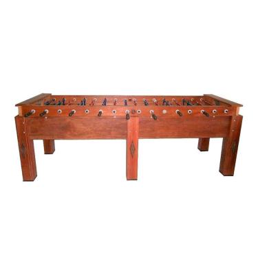 Imagem de Mesa de Pebolim Totó Dinâmica Diversões com Ferros Embutidos para 08 Jogadores-Unissex