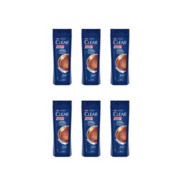 Imagem de Shampoo Clear 200ml Controle Queda Men-Kit C/6Un