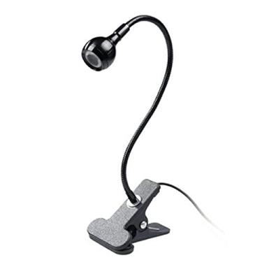 Imagem de SIMBAE Lâmpada de Cura para Manicure Lâmpada fotopolimerizadora mini manicure com cola UV roxa com interruptor de controle de clipe de livro 3W lâmpada USB multiuso