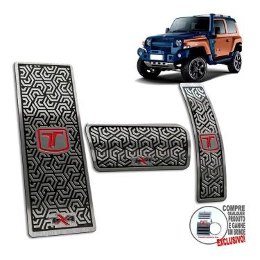 Imagem de Descanso De Pé + Pedaleira Troller TX4 2020 2021 2022 ...