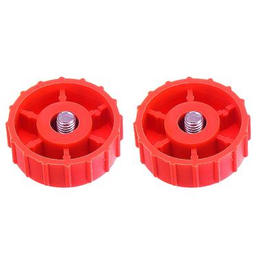Imagem de Husmax Pacote com 2 puxadores de retentor de carretel 308042003 para Homelite Ryobi Toro John-Deere Troy-Bilt Greenmachine 099068001002 A97910A PA01271 UP00104 UP03209 UP06764 UT15522D-03 5131000601 (vermelho, 8 mm (5/16") LH)