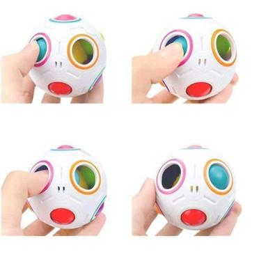 Imagem de Football Fidget Cube Cubo Mágico Bola Quebra Cabeça Nº 13