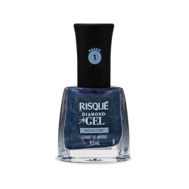 Imagem de Risqué Esmalte Diamond Gel Sorbet de Mirtilo Metálico 9,5ml