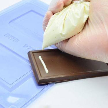 Imagem de 3 Formas simples tablete liso pascoa bwb 9796 Tradicional Chocolate