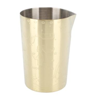 Imagem de Jarra de espuma de leite, 840 ml, aço inoxidável, espuma de leite, vaporizador, café, cappuccino, espumador de café, vaporizador, copo de espumador de leite para cappuccino latte art (tipo 4)