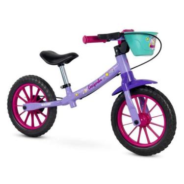 Imagem de Bicicleta Infantil Balance Equilíbrio Sem Pedal Aro 12 Cecizinha - Nat