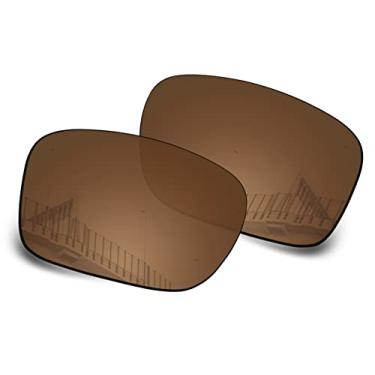 Imagem de Well-aimed Lentes de substituição compatíveis com óculos de sol Oakley Jupiter Squared OO9135 - Marrom polarizado