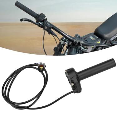 Imagem de LKV Conjunto de guidão de acelerador compatível com Sur Ron Light Bee X/S Segway X160 X260 Electric Dirt Bike Gas Throttle Tube Turn Electronic Motorbike Grip Handle