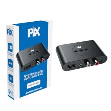 Imagem de Receptor De Áudio Usb Tipo-c Bluetooth 5.0 Nfc C/ P2 E Rca