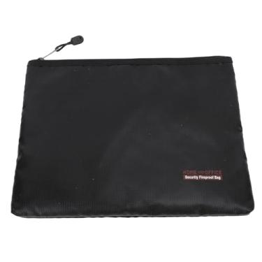 Imagem de Bolsa para Documentos à Prova de Fogo Saluaqui, Bolsa para Pasta de Arquivo à Prova de Fogo, Zíper à Prova D'água, Forro de Folha de Alumínio, Resistência a Altas Temperaturas,