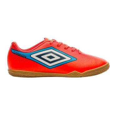 Imagem de Chuteira Futsal Cannon Jr Umbro Coral