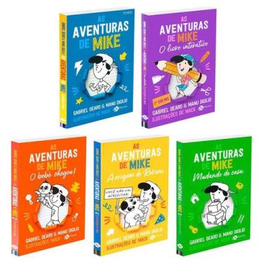 Imagem de Coleção As Aventuras De Mike - Kit Com 5 Livros, Vol.1,2,3,4 E Livro I