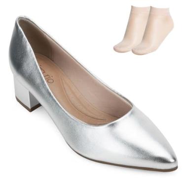 Imagem de Scarpin Beira Rio Salto Baixo e Meia Br24-41822