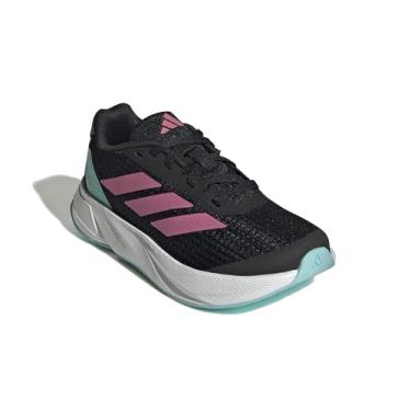 Imagem de adidas Duramo SL Tênis preto/rosa fusion/branco, tamanho 36 unissex infantil grande, Preto/Rosa Fusion/Branco, 6 Big Kid