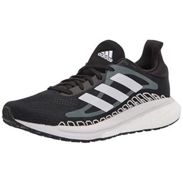Imagem de adidas Originals Solar Glide St Tênis de corrida masculino, Óxido preto/branco/azul, 37