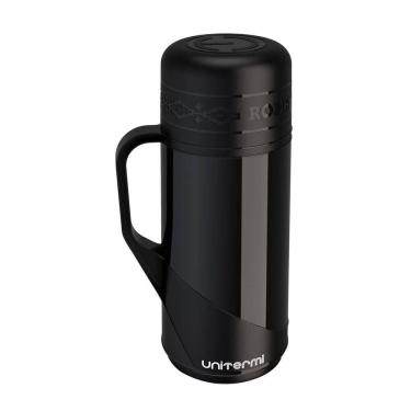 Imagem de Garrafa Térmica De Mesa Roma Tradição Preta 1L Chimarrão Chá